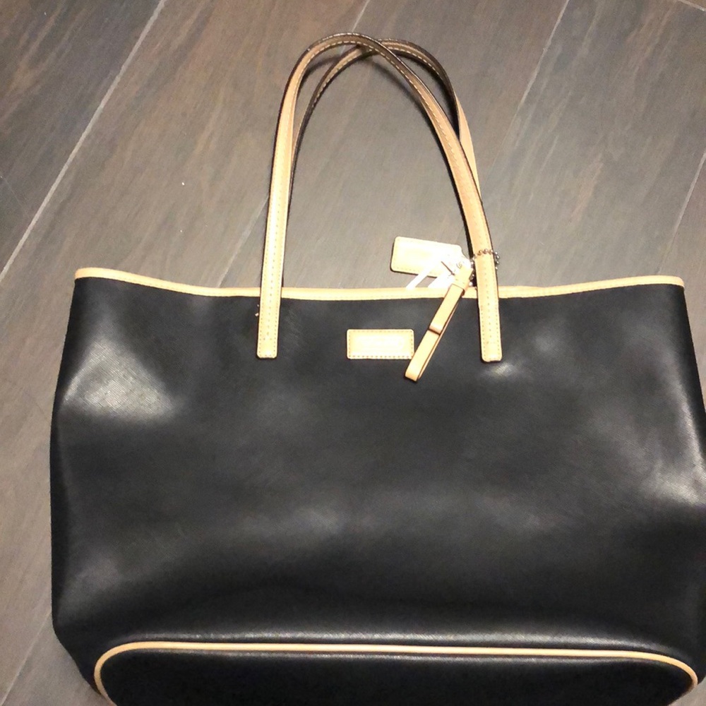 Black Coach Tote
